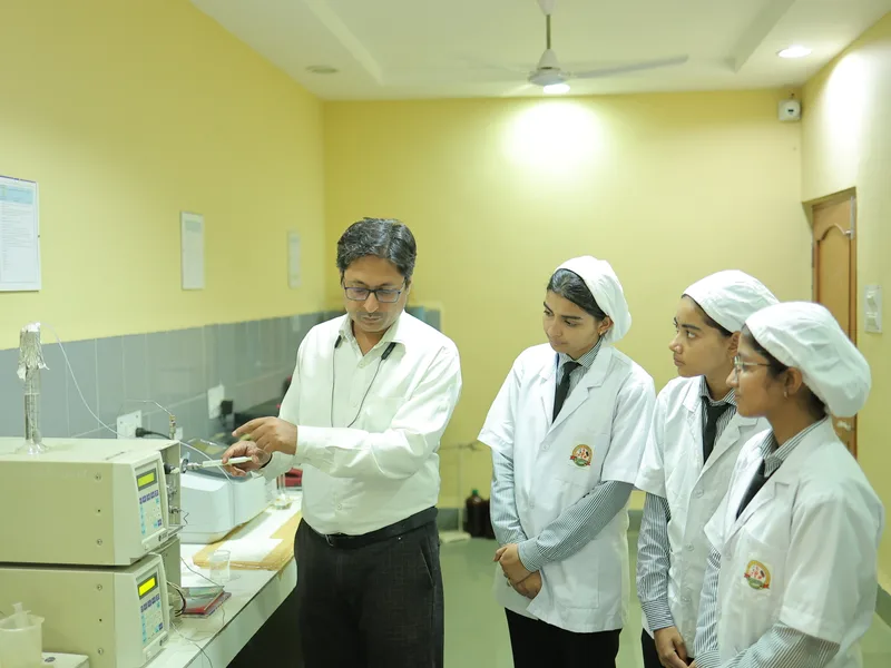 Students Using Lab Equipment